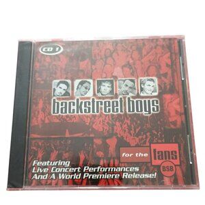 Backstreet Boys "For The Fans" CD 1 Live Concert Performances & World Premiere R